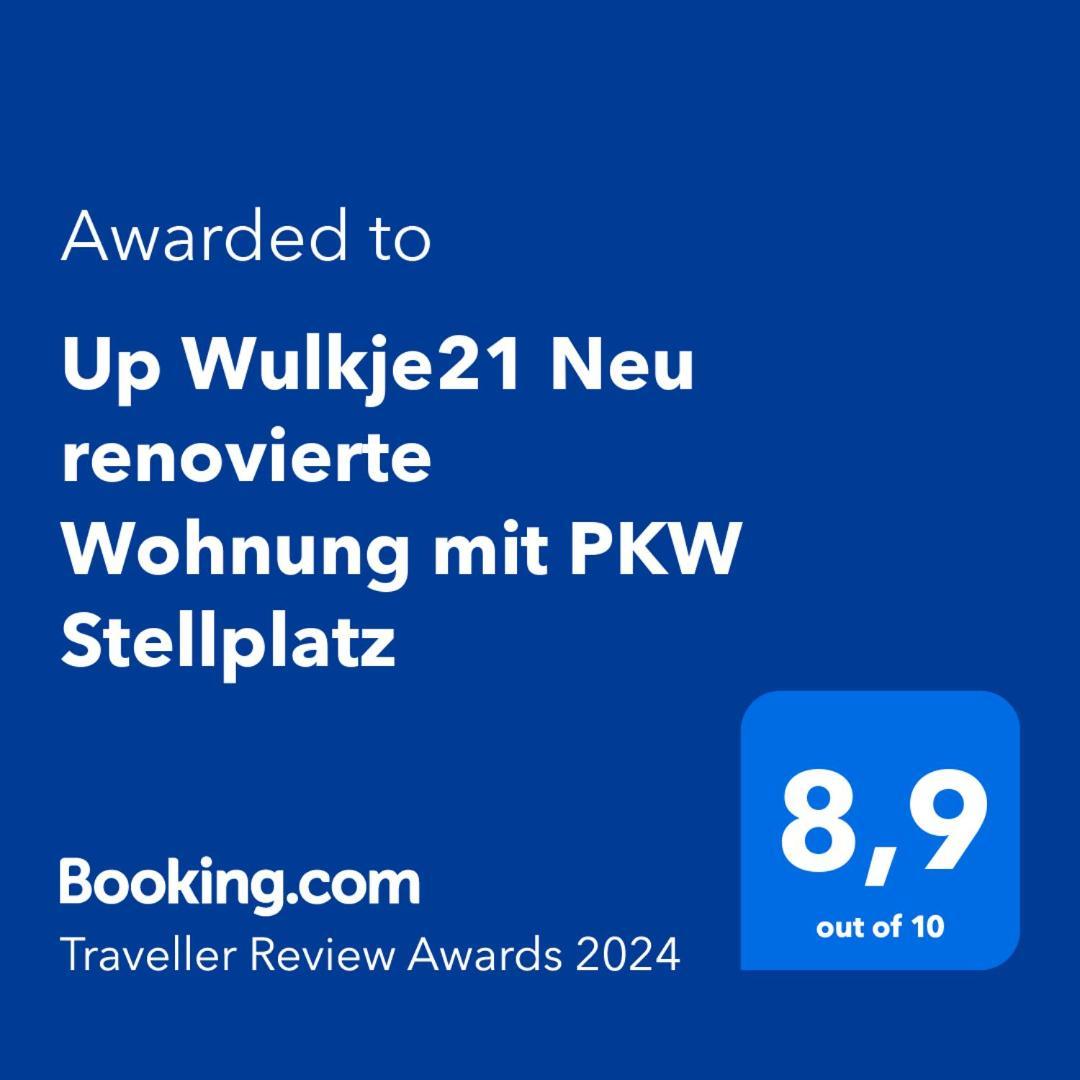 Up Wulkje21 Neu Renovierte Wohnung Mit Pkw Stellplatz Эмден Экстерьер фото
